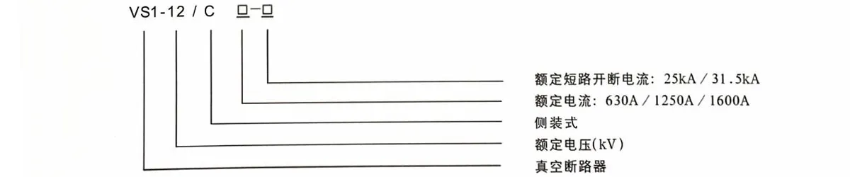 VKJ бокового монтажа 10 кВ-xq1